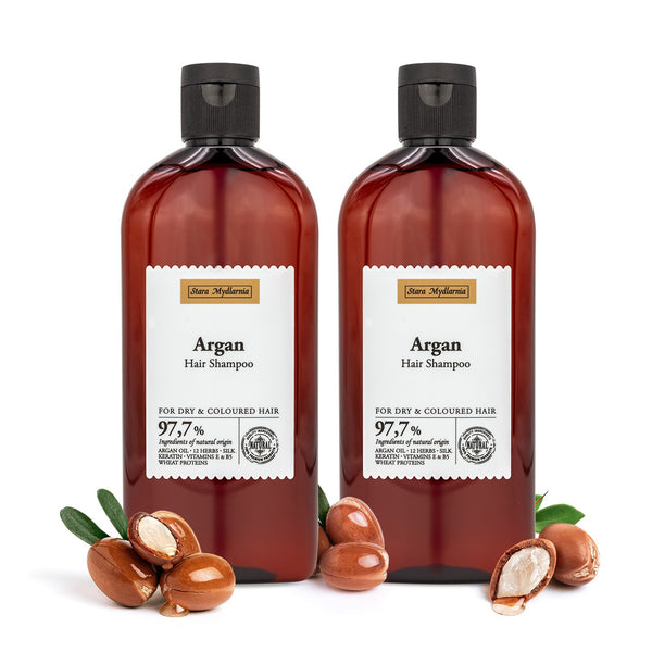 Pack de 2 shampoings à l'Argan - Stara Mydlarnia