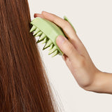 Wet and Dry Scalp Massage Brush Head Cleaning Adult Soft Household Bath Silicone Shampoo Brush Massage Comb