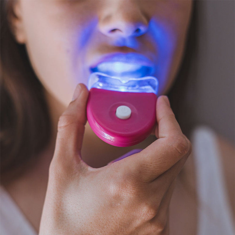 Kit de blanchiment dentaire à la framboise - Soin blancheur des dents - Secrets de Simone