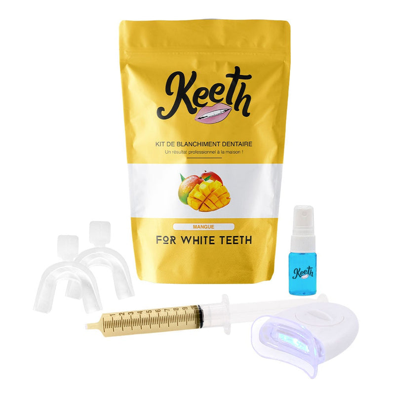 Kit de blanchiment dentaire à la mangue - Soin blancheur des dents - Secrets de Simone