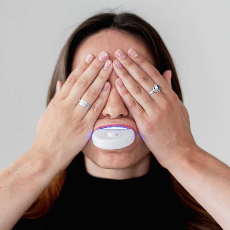 Kit de blanchiment dentaire à la menthe - Soin blancheur à domicile - Secrets de Simone