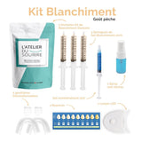 Kit de blanchiment dentaire à la pêche - Soin blancheur professionnel à domicile - Secrets de Simone